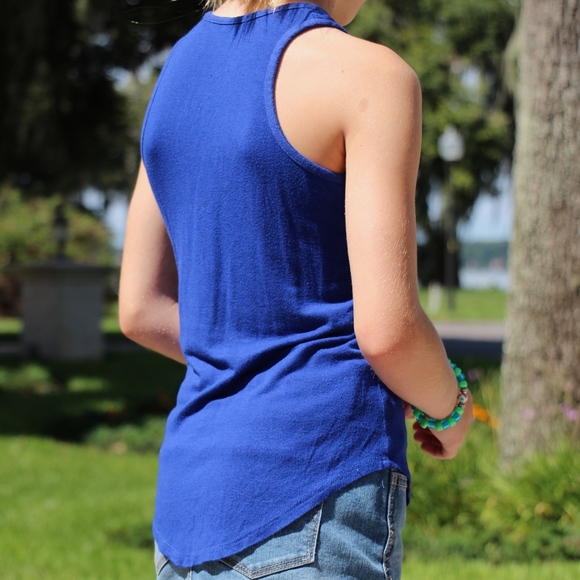 Submarine Royal Blue Tank - Bundle Me! - Picture 4 of 8